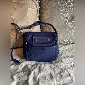 MARC JACOBS blue nylon crossbody
